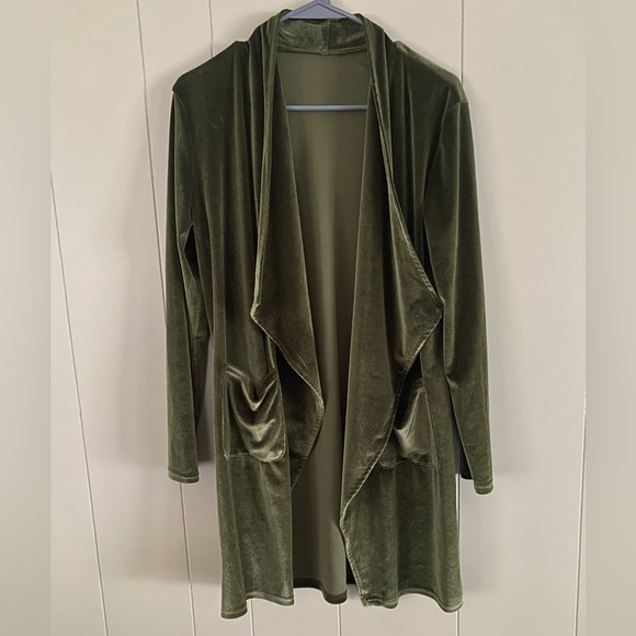 Velvet Open Jacket - Picture 3 of 8